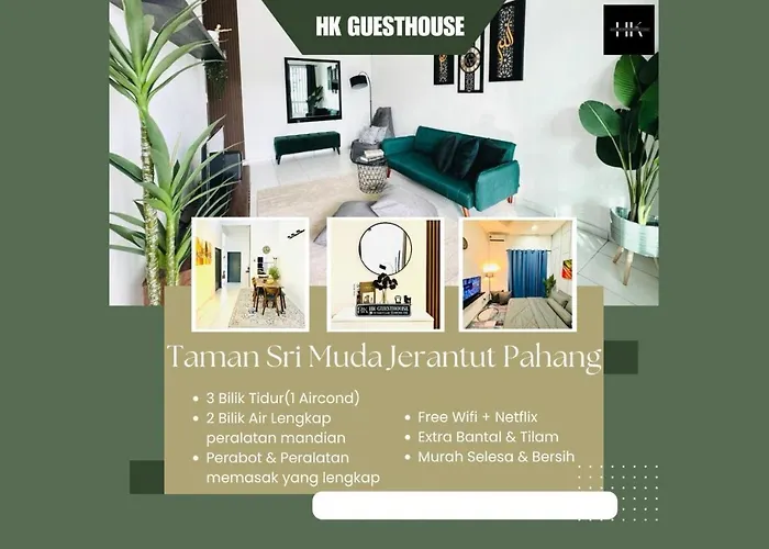 3 Bedroom - Hk Guesthouse Jerantut Pahang